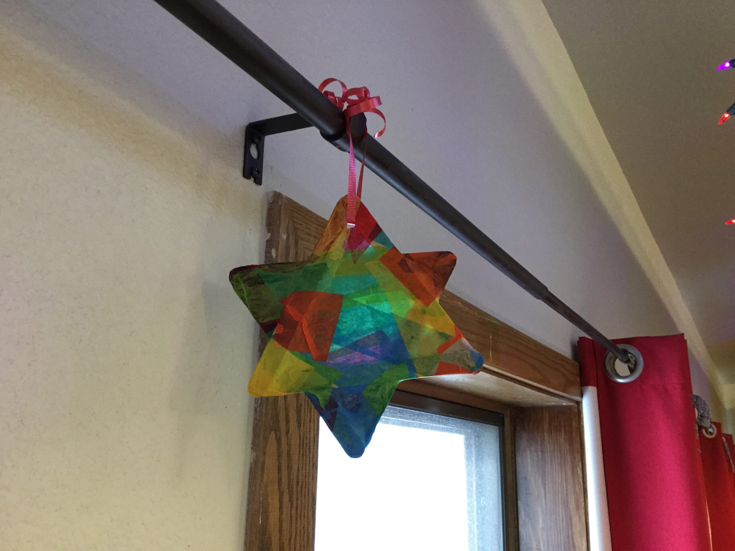 star stained glass craft