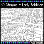 3D Shapes Worksheets And Printables | Kindergarten Nation