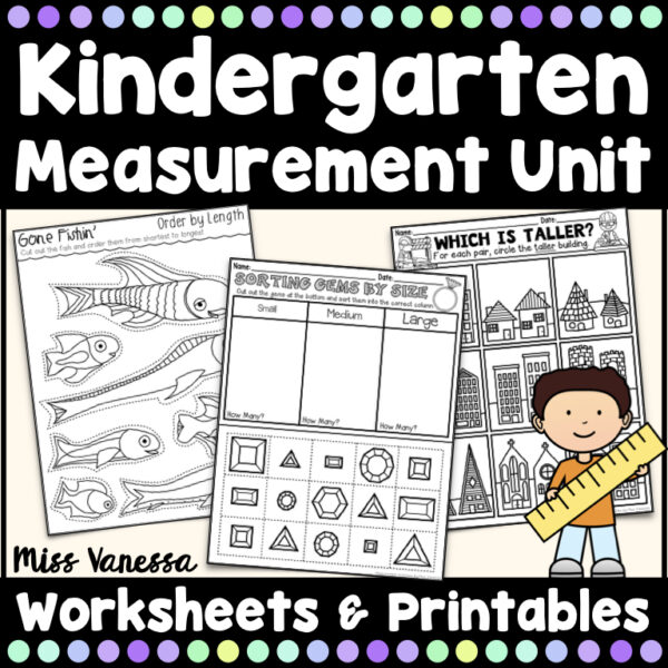 Kindergarten Measurement Worksheets and Activities