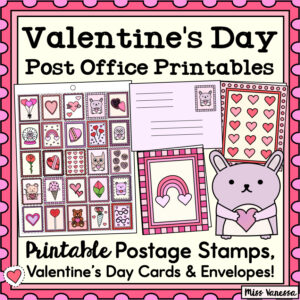 Valentine's Day Post Office Printables